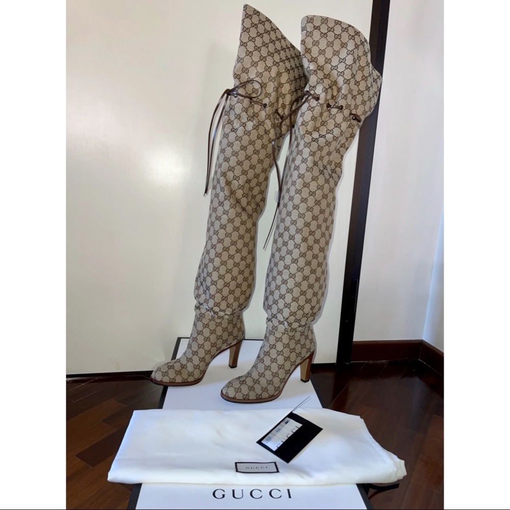 Gucci Thigh High Lisa Boots